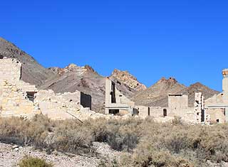 Death Valley - Rhyolite, ruins